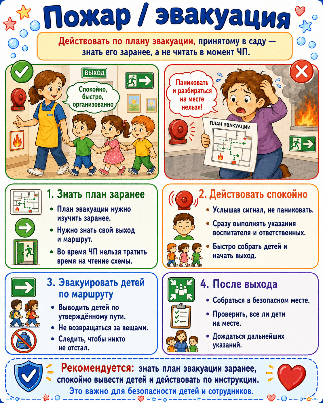 Пожар / эвакуация